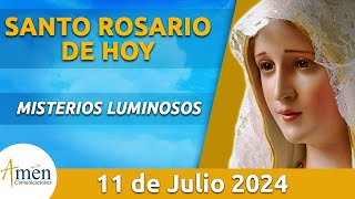 Santo Rosario de Hoy Jueves 11 Julio 2024 l Padre Carlos Yepes l Católica l Rosario l Amén [upl. by Nomma]