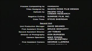 Back To The Future Part 3 1990 End Credits Starz Comedy 2024 [upl. by Imtiaz]