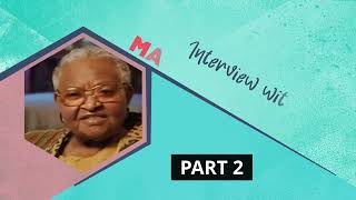 Mamie Till Mobley interview Part 2 [upl. by Isleen]