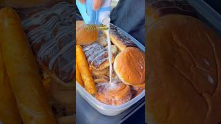 When Costco breakfast hits different… shorts viral mukbang [upl. by Pontius]