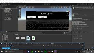 How to make a LevelScene Loader in Unity using UI [upl. by Thor]