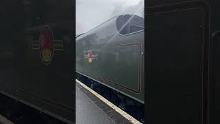 Bahamas arriving at Bridgnorth at the autumn steam gala britishrailways railway shorts [upl. by Andert]