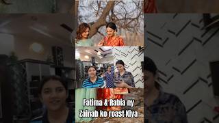 Fatima amp Rabia amp Zainab sub NY Roast Kiya fatimafaisal rabiafaisal zainabfaisal funny [upl. by Anade]