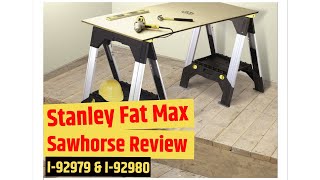 Tool Review Stanley Sawhorse I92979 amp I92980 [upl. by Gaultiero984]