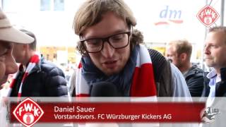 Die Aufstiegsfeier der Würzburger Kickers in der Eichhornstraße [upl. by Ravi452]