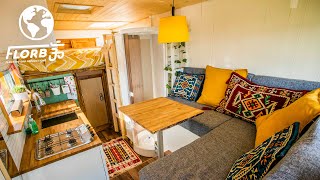 Unbelievably Spacious VAN CONVERSION into Gorgeous TINY HOME [upl. by Autum232]