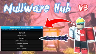 FE Nullware Hub V3  Script Showcase [upl. by Dulcine508]