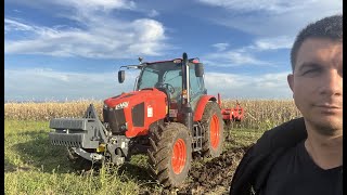 Testăm KUBOTA la scarificat MaschioPinocchio 2507 [upl. by Idnak490]