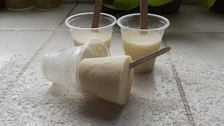 Helados de leche  picole de leche [upl. by Nnylyak461]