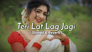 Teri Lat Lag Jagi  Slowed amp Reverb  Sapna Choudhary  Haryanvi Song Lofi [upl. by Mw41]