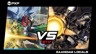 PXP Zaandam Locals Digimon BT17 Imperialdramon vs Machinedramon [upl. by Quincey]