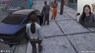 Fanny Had To Step Away After Seeing Jamals Ready For Jail Fit  NoPixel 40 GTA RP [upl. by Hollinger281]