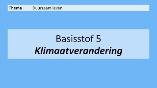 VMBO 3  Duurzaam leven  Basisstof 5 Klimaatverandering  8e editie [upl. by Atiekan]