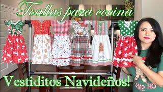 Toalla vestidito para cocina Navidad [upl. by Ilan]