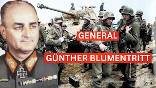 Günther Blumentritt The Military Strategist Behind World War II [upl. by Haleehs]