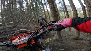 Tong Enduro Practice Parkwood offroad Hard Enduro Raw full lap [upl. by Fonda267]