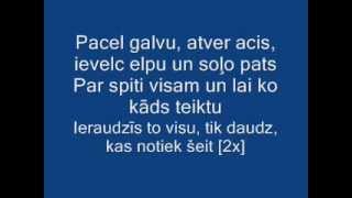 Fakts ft Grafomāns  Daudz kas notiek šeit lirikas vārdi lyrics [upl. by Lurie]