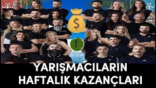 SUVİVOR 2024 YARIŞMACILARININ HAFTALIK KAZANÇLARI [upl. by Ajnek]