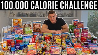 100000 CALORIES IN 24 HOURS CHALLENGE [upl. by Akenom]