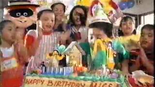 Mcdonalds Philippines Commercial  1995 [upl. by Follansbee]