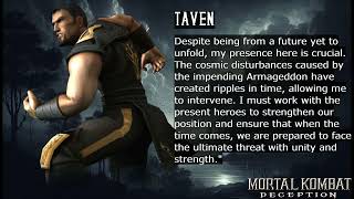 Mortal Kombat Deception  BioEnding  Taven [upl. by Dailey]