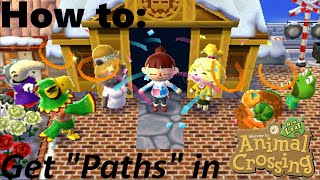 How to Get quotPathsquot In Animal Crossing New Leaf [upl. by Eenhat932]