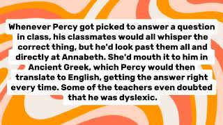 Percy Jackson headcanons part 4 [upl. by Alyakcim]