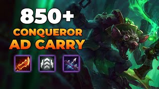 850 Conqueror Cash Out INFINITE RESOURCES  TFT Set 13 Into The Arcane [upl. by Farwell]