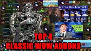 TOP 4 CLASSIC WOW ADDONS download link on description [upl. by Malaspina]