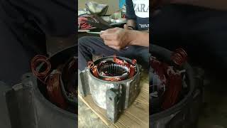 3 HP motor winding ✔️ [upl. by Socem207]