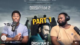 DRISHYAM 2 Part 1  Shriya Saran  Tabu  Nishikant KamatBrothersReaction [upl. by Amalberga]