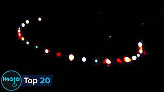 Top 20 UFO Sightings That MIGHT BE REAL [upl. by Adnoel]