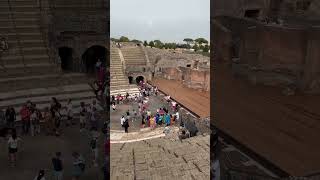 Uncovered Pompeii amphitheater adventure travel italy [upl. by Abramo688]