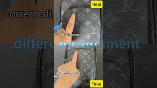 Real vs Fake Louis Vuitton Avenue Slingbag PM from Supkicks [upl. by Ninon]