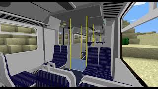 Thameslink class 319 in minecraft immerisve railroading [upl. by Braden]