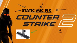 fix static mic  buzzing mic cs2 [upl. by Annay548]