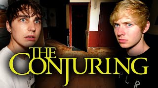 ALONE in The Real Conjuring House  Sam and Colby [upl. by Aslehc797]