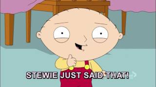 STEWIE JUST SAID THAT [upl. by Anyr919]