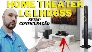 HOME THEATER LG LHB655 51 CANAIS [upl. by Dagmar667]