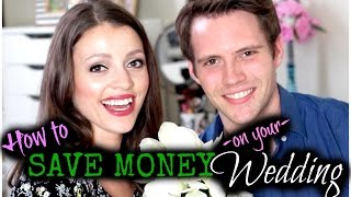 Our Wedding 101  MoneySaving Hacks amp PICTURES [upl. by Nahgen187]