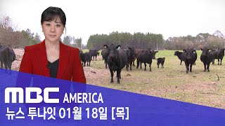 미국 폭풍 강타 피해속출quot황소까지 날아가quot  MBC AMERICA 2024년 1월 18일 [upl. by Ming797]