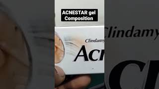 ACNESTAR gel composition and how to use acnestar gel [upl. by Dermott]