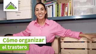 Cómo organizar un trastero con ORDENOTUCASA [upl. by Gabie]