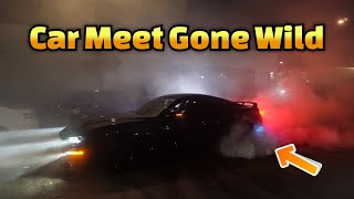 Chill Car Meet Turns Into Mayhem  M4 VS GTR [upl. by Clarine630]