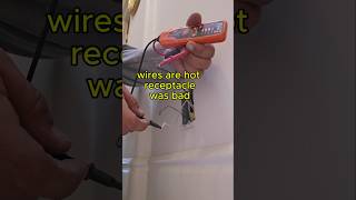 Replace burned electrical receptacle diy work shorts explore new youtube channel fun life [upl. by Smalley]