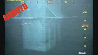 Deepwater Horizon Underwater Oil Leak Attempted Cofferdam Capping [upl. by Clevey]