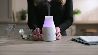 Yankee Candle® Ultrasonic Aroma Diffuser  How To Clean [upl. by Oinigih]