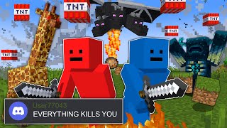 Minecraft But The Viewers Create The Twist [upl. by Britney]