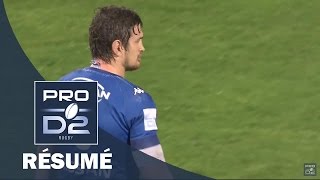 PRO D2  Résumé ColomiersMont de Marsan 1212  J21  Saison 20152016 [upl. by Marieann]