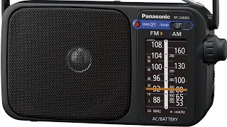 UNBOXING RADIO FM AM PANASONIC RF 2400D [upl. by Glyn281]